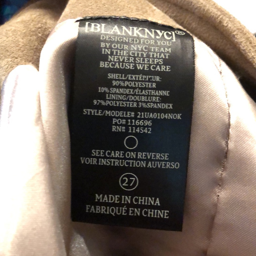 Blank NYC tan soft faux suede mini skirt - Picture 11 of 12